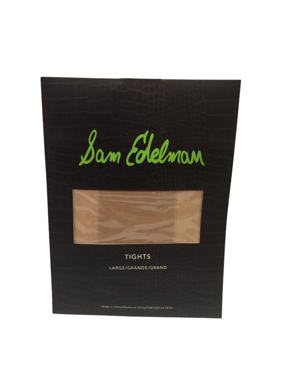 Sam Edelman Buff Large Tights/Pantyhose Height 5'3"-6' Weight 155-180 lbs